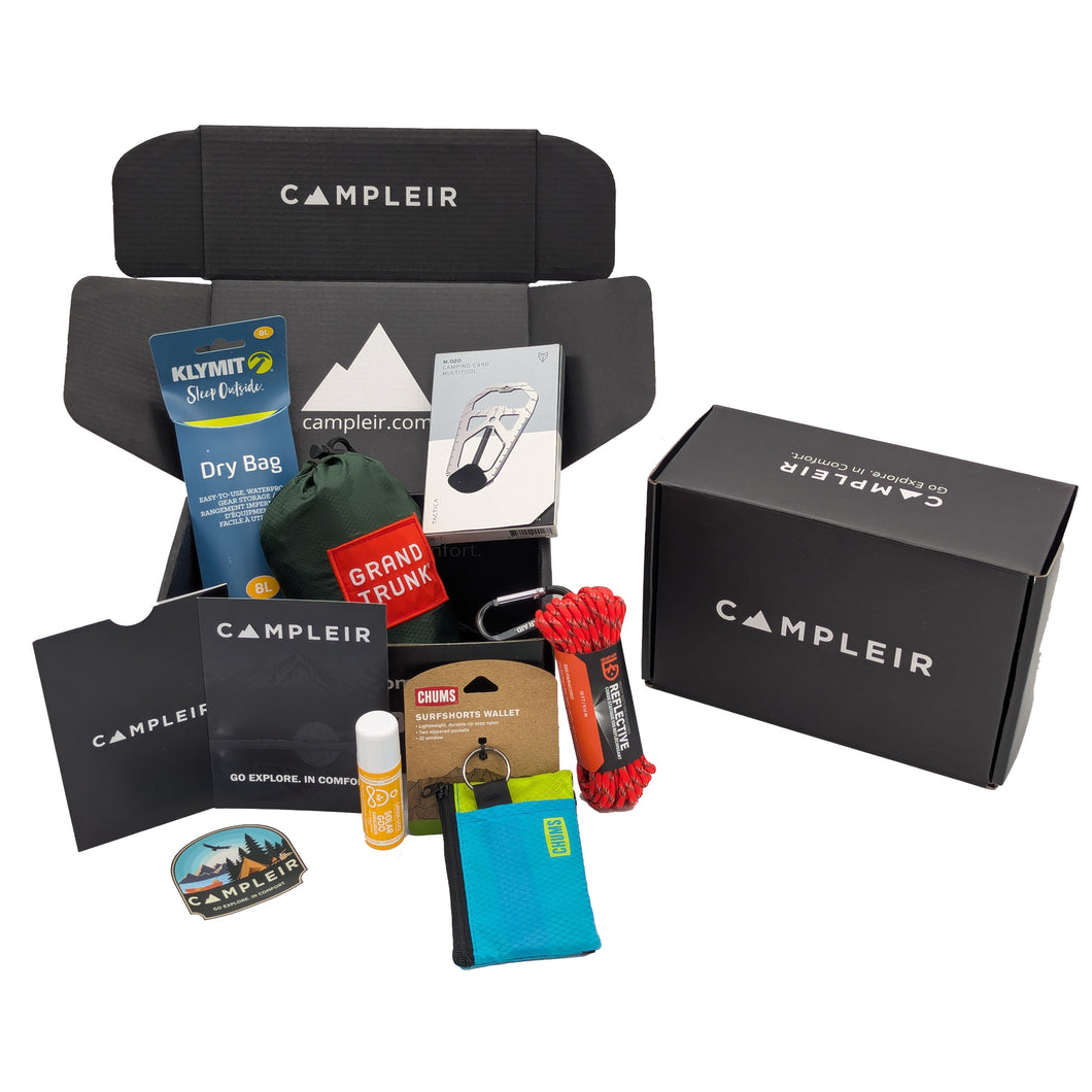 Campleir Essential Camping Kit | Camping Gift Box